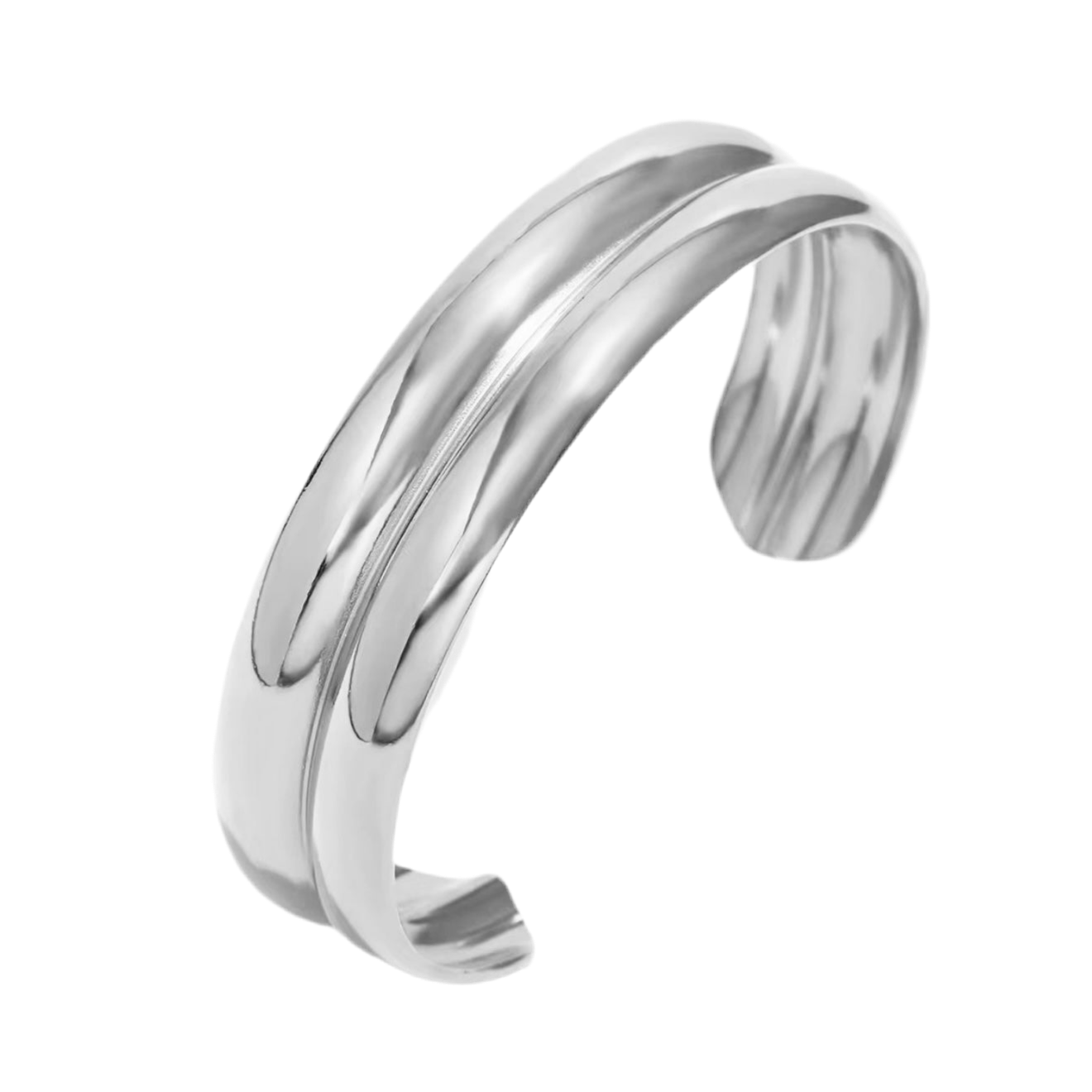 Jenna Silver Cuff