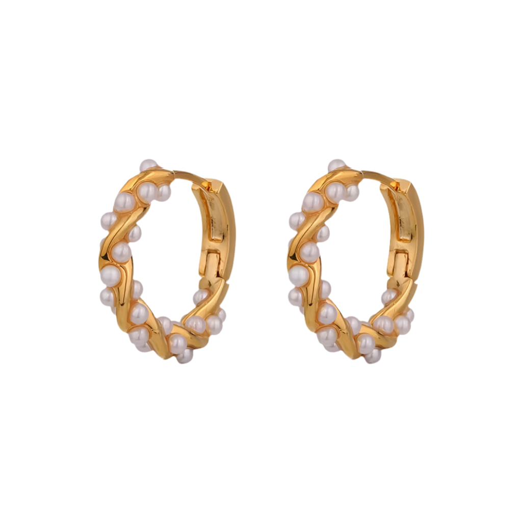 Lilliana Gold Hoops