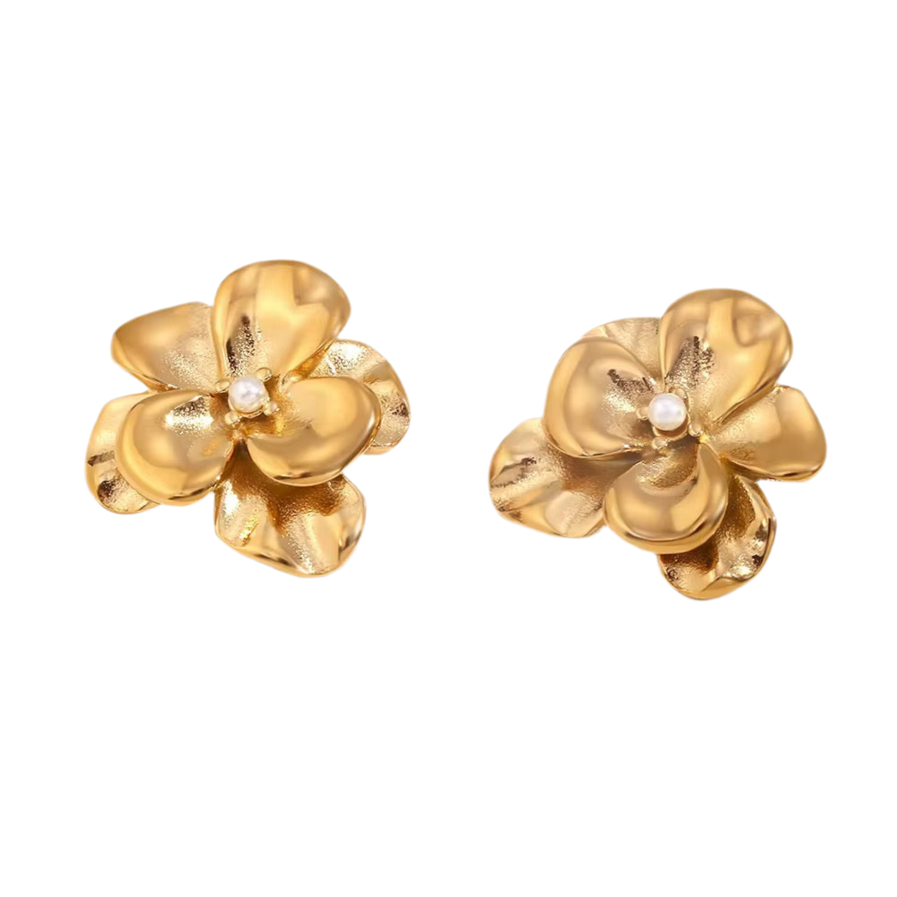 Rahima Gold Studs