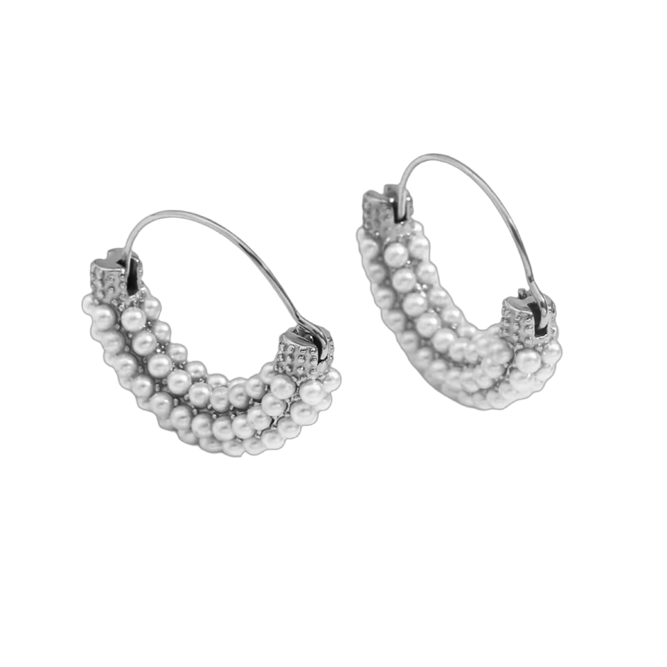 Nayemah Silver Earrings