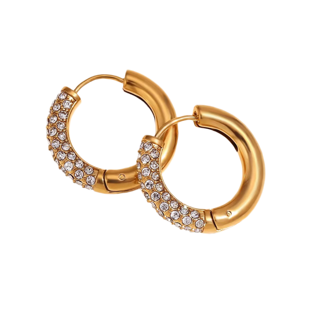 Romelle Gold Hoops