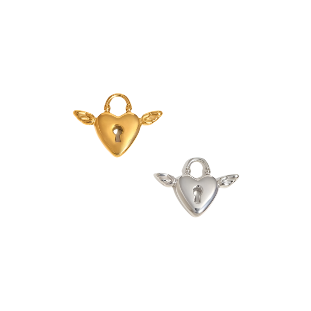 Heart Lock Charm