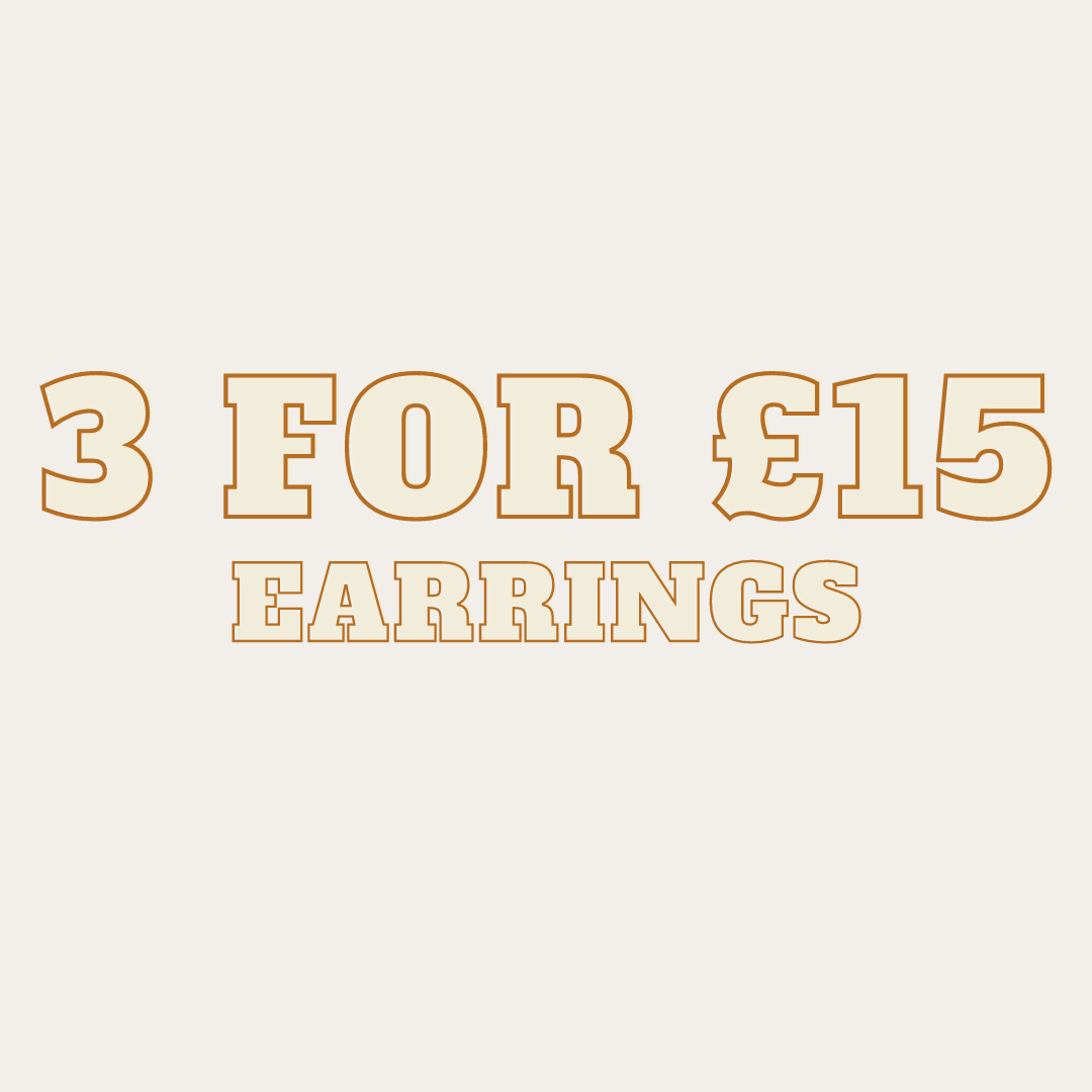 3 for £15 Earrings