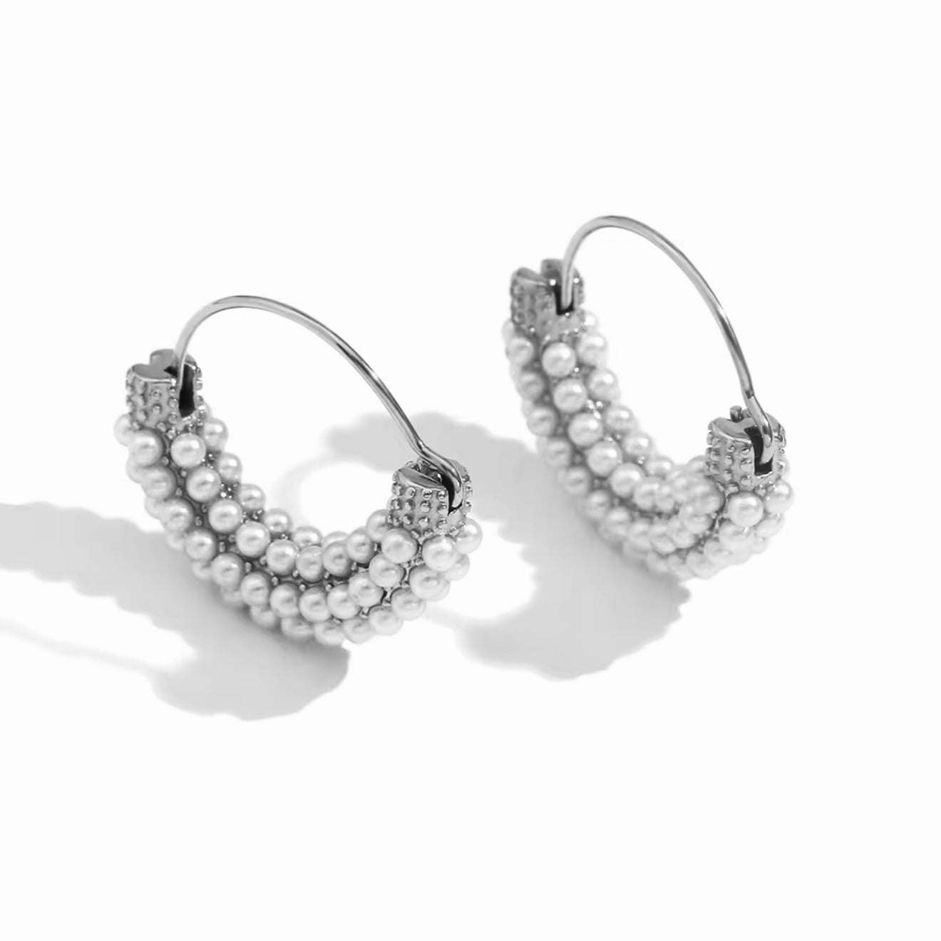 Nayemah Silver Earrings