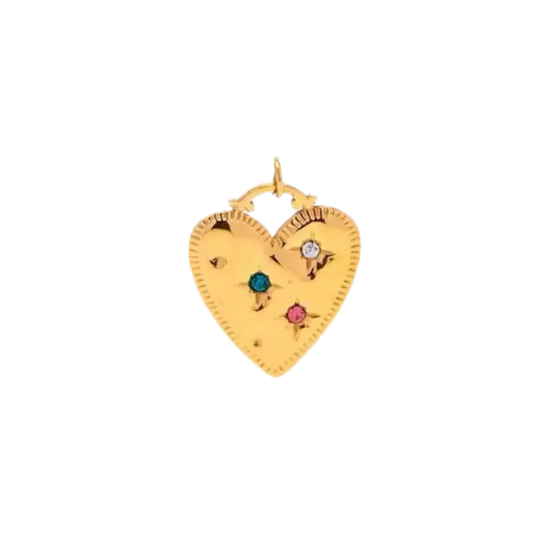 Locked it heart charm