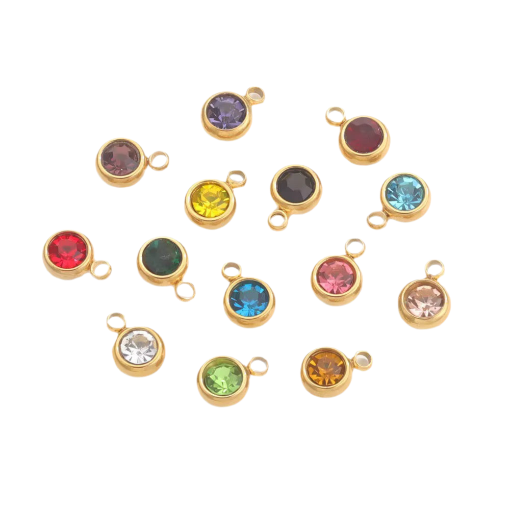 Multi Colour Stone Charms