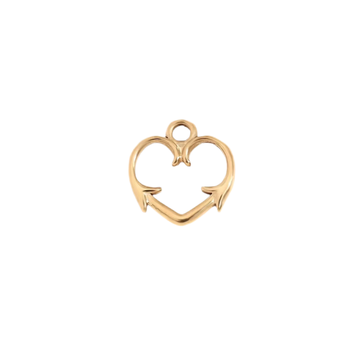 Heart Vine Charm