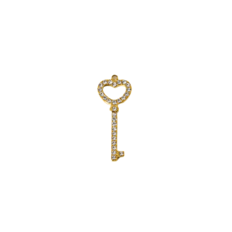 Sparkle Key Charm