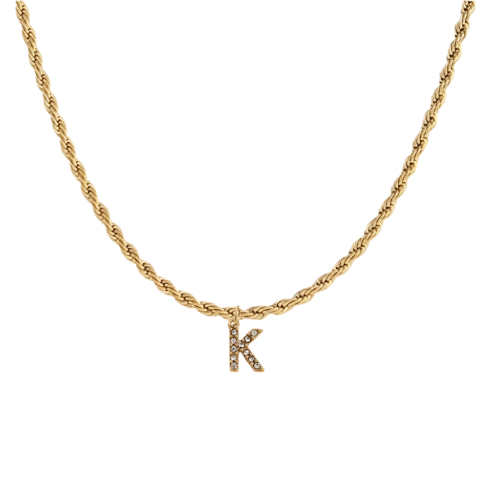 Icy Intial Rope Chain