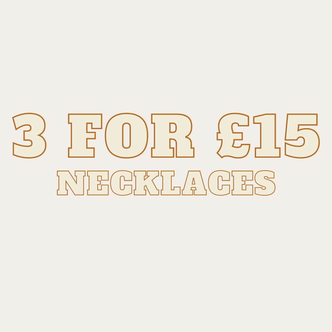 3 for £15 Necklaces