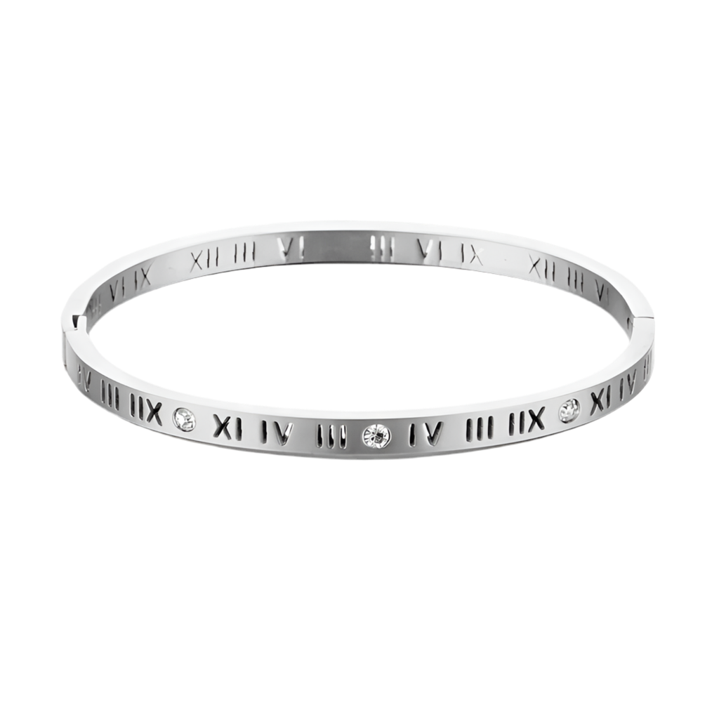 Rome Bangle Silver