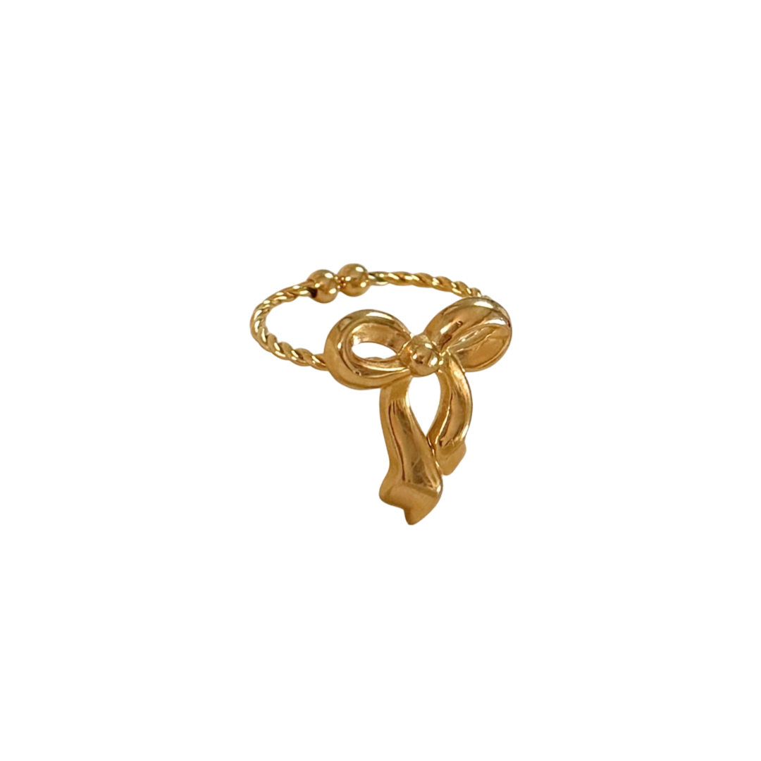 Bow Adjustable Ring