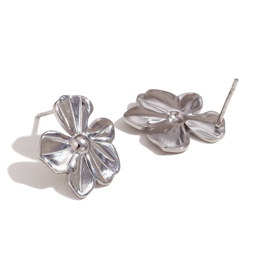 Jasmine Silver Earrings