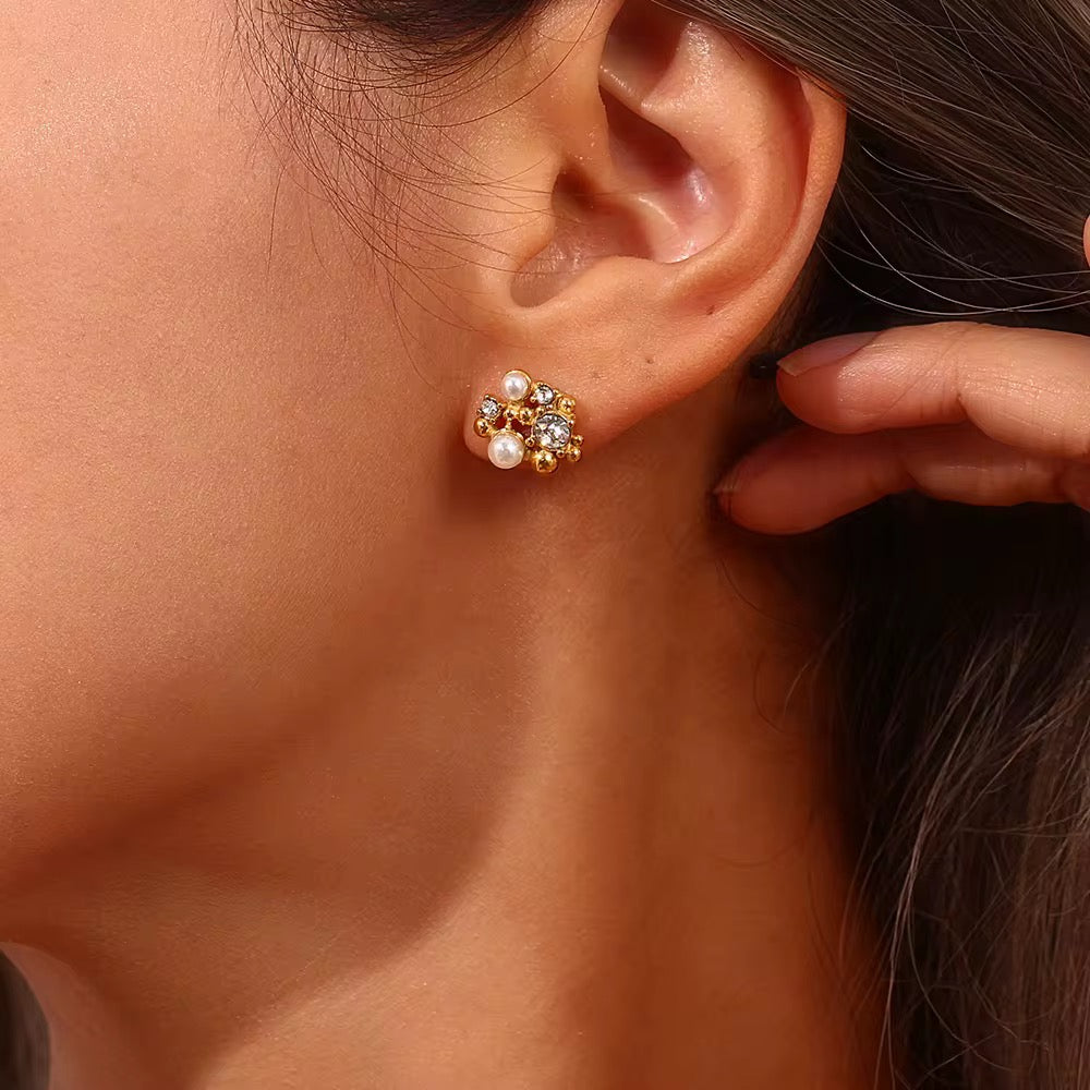 Cluster Earrings